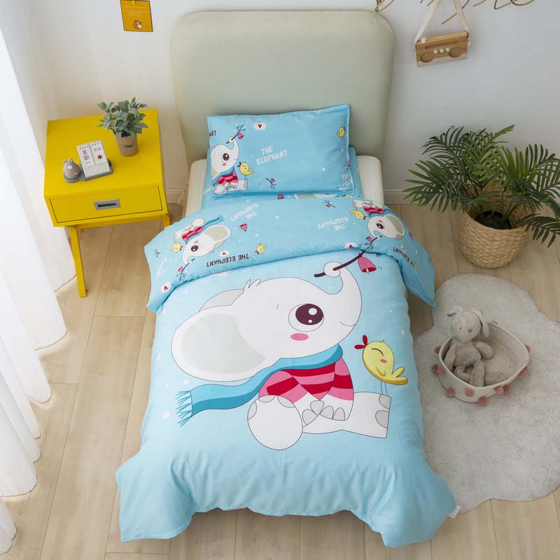 Dagis sängkläder set täcke lakan örngott baby spjälsäng sängkläder set 3 st / set bomull sängkläder utan fyllning: 8