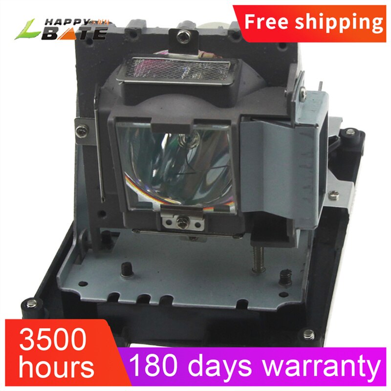 Hochwertige, kompatible projektorlampe 5j.y1 h 05.011 für benq  mp724 mit gehäuse, 180 tage garantie, happybate