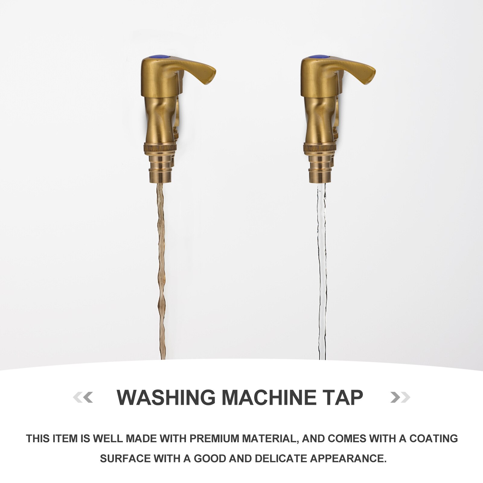 1pc Dual-purpose Home Copper Washing Machine