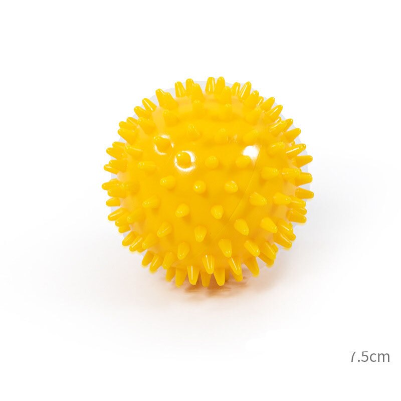 Bal Massage Spikes Fascia Ballen Spier Ontspanning Yoga Egel Met Massage Point Sole Plantaris Acupunt Meridiaan Spike Bal: yellow