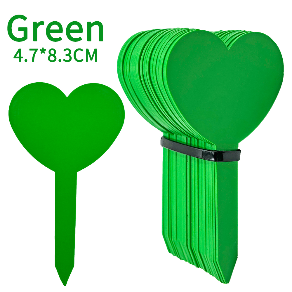 50 Stuks Waterdichte Tuinplant Etiketten Plastic Tags Kwekerij Markers Bloempotten Zaailing Schrijfteken Teken Diy Tuin Decor Gereedschap