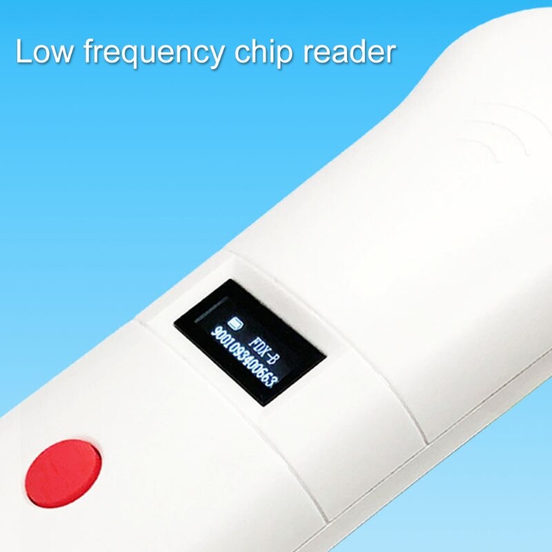 Pet Microchip Scanner Rfid Emid Animal Handheld Reader 134.2khz Pet Id Scanner Rechargeable Animal Chip Registration Pet Tag Sca