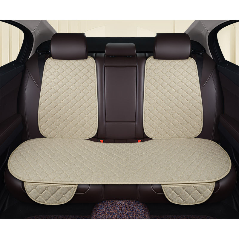 Breathable fabric fabric linen car seat cover Four Seasons General Motors seat cover cushion car seat protection pad car interio