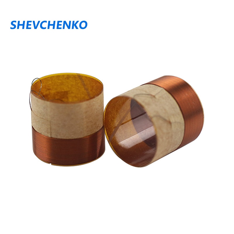 Shevchenko 16.8mm KSV Speaker Woofer Spreekspoel Bas ring 2 layer coil 16.8 core 2PCS