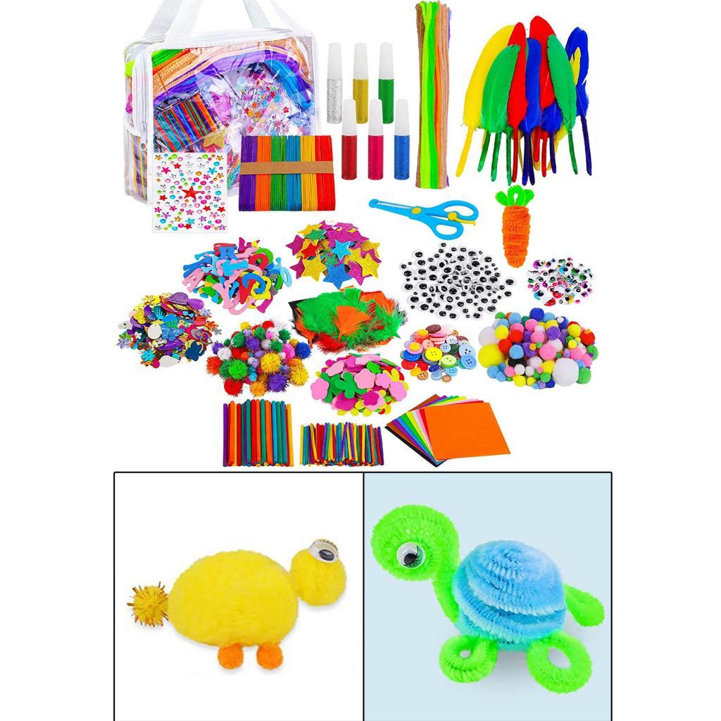 1500 Pieces Arts and Crafts Supplies Project Activity Arts Crafts for Girls