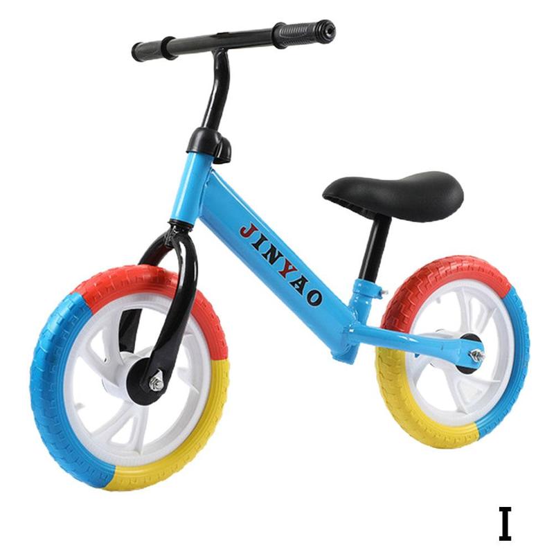 12 pollici bambini Balance Bike Walker bambini giro sul giocattolo per bambini di 2-6 anni per l'apprendimento a piedi Scooter a due ruote senza piede: i