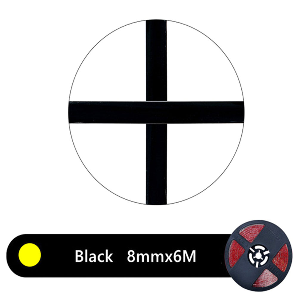 Samoprzylepna taśma ceramiczna robić płytek ceramicznych Kuchnia Łazienka Odporna na pleśń Wodoodporna Piękny szew Ściana Linia podłogi Dekoracja domu: czarny