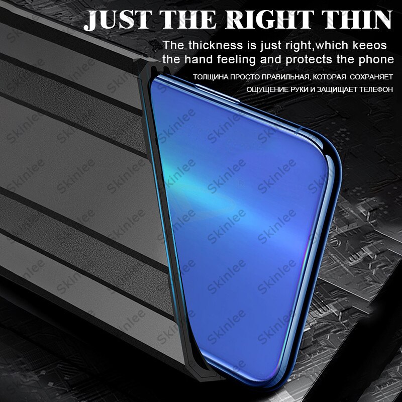 Skinlee Case For HONOR 10X Lite Rugged Impact Case Luxury Hybrid Armor Shockproof Phone Cover For Honor 10X Lite Case