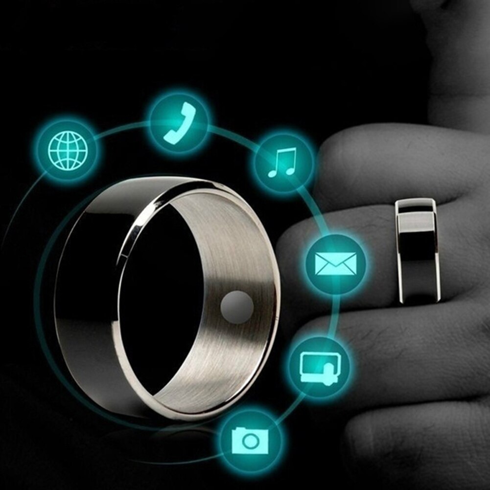 Anillo inteligente Digital multifuncional, resistente al agua, NFC, para ventana de Android