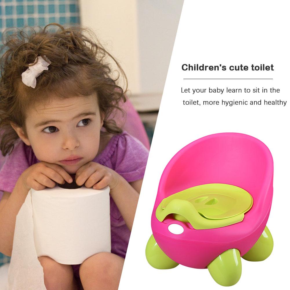baby potte toalettsete bolle bærbar treningspanne barnas gryte låve sengepanel komfortabel rygg toalett jenter takrenne tegneserie pottemaker