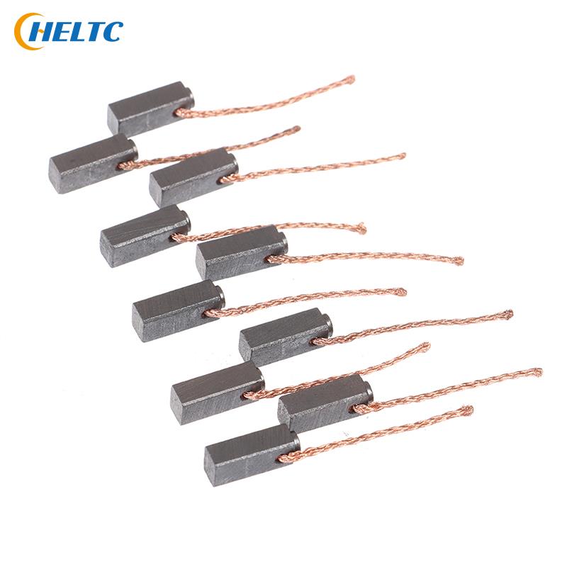 10psc Graphite Carbon Brush 5*6*14mm DC Motor Carbon Brush Graphite Carbon Brush