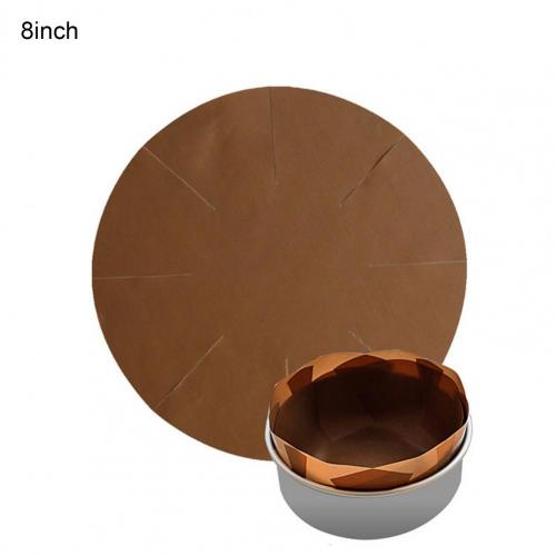 Revêtement de gâteau Portable à Texture Fine de alimentaire, facile à utiliser, pour la cuisine:  8inch round pad