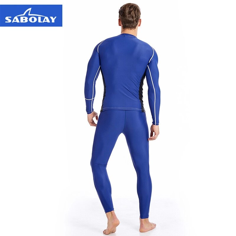 Muta giacche pantaloni muta da sub manica lunga Scuba Jump surf Snorkeling mute