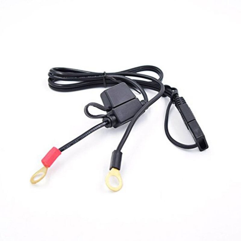Cable For Motorcycle 12V Charger Battery Terminal Quick Disconnect Cable Motorcycle Battery Output Connector