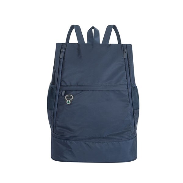 Mochila de alta capacidad, zapatos portátiles independientes, bolsa de almacenamiento de ropa, bolsa organizadora de viaje para mujer, accesorios deportivos para Fitness: Style B Blue