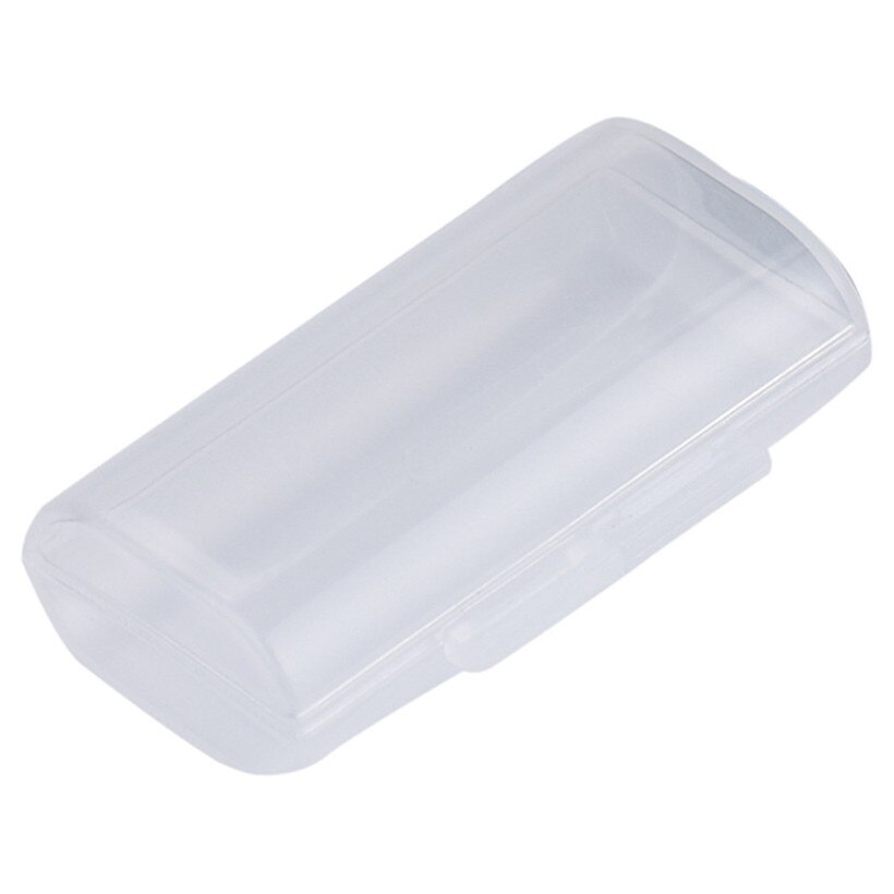 Draagbare Hard Plastic Battery Case Holder Opbergbox voor 2 xAAA Batterijen 0814: Default Title