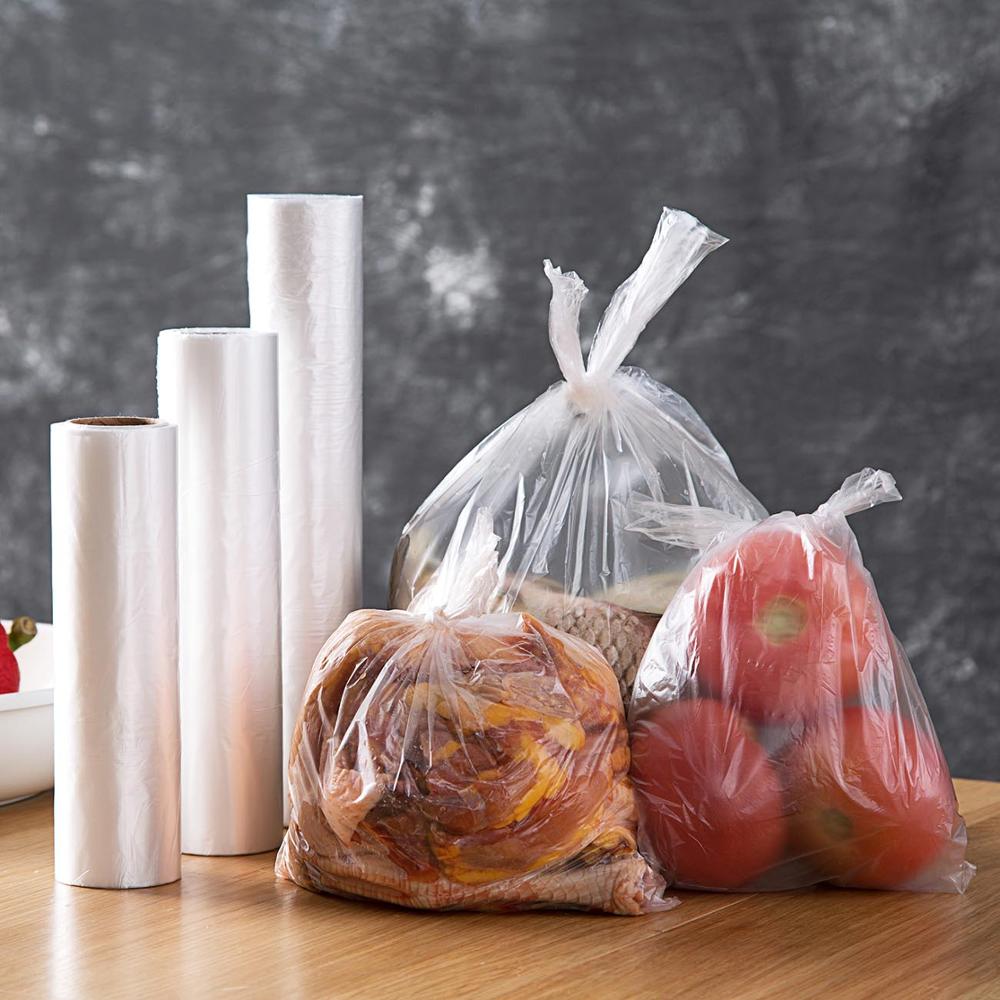 1 Roll =100PCS Saran Wrap Of Vacuum Sealer Fruit Saver Bag Food Storage Bags Packaging Film Keep Fresh Good Sealing