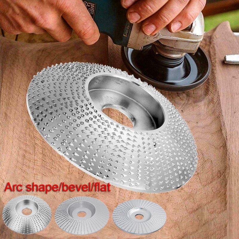 High Quanlity Wood Grinding Wheel Disc Sanding Wood Carving Tool Abrasive Disc Tools For Angle 16mm Bore