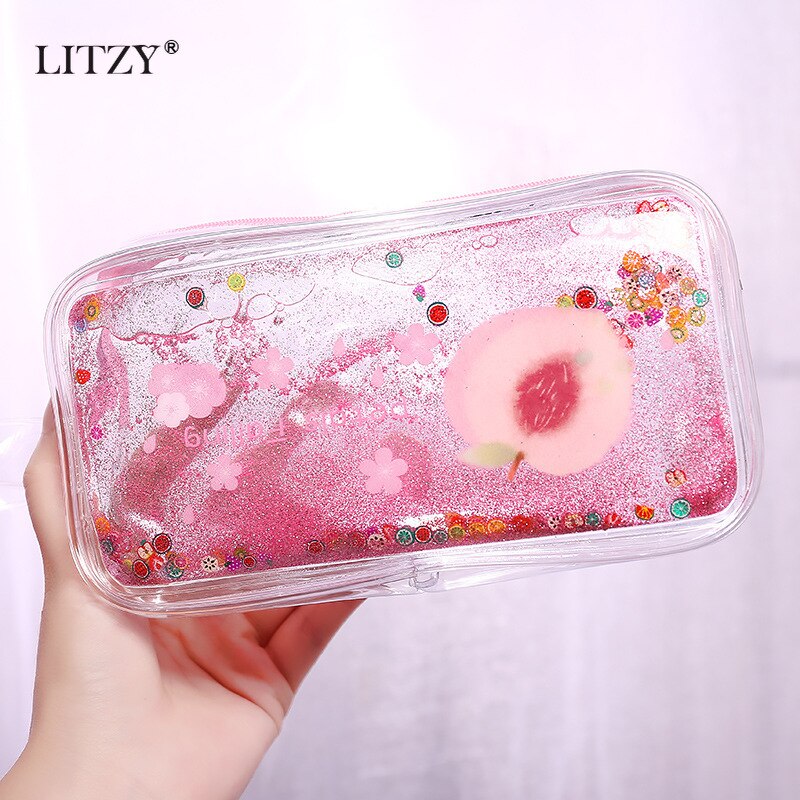 Avocat Transparent, boîte à crayons, trousse à crayons pour filles, papeterie, fournitures scolaires, porte-crayon