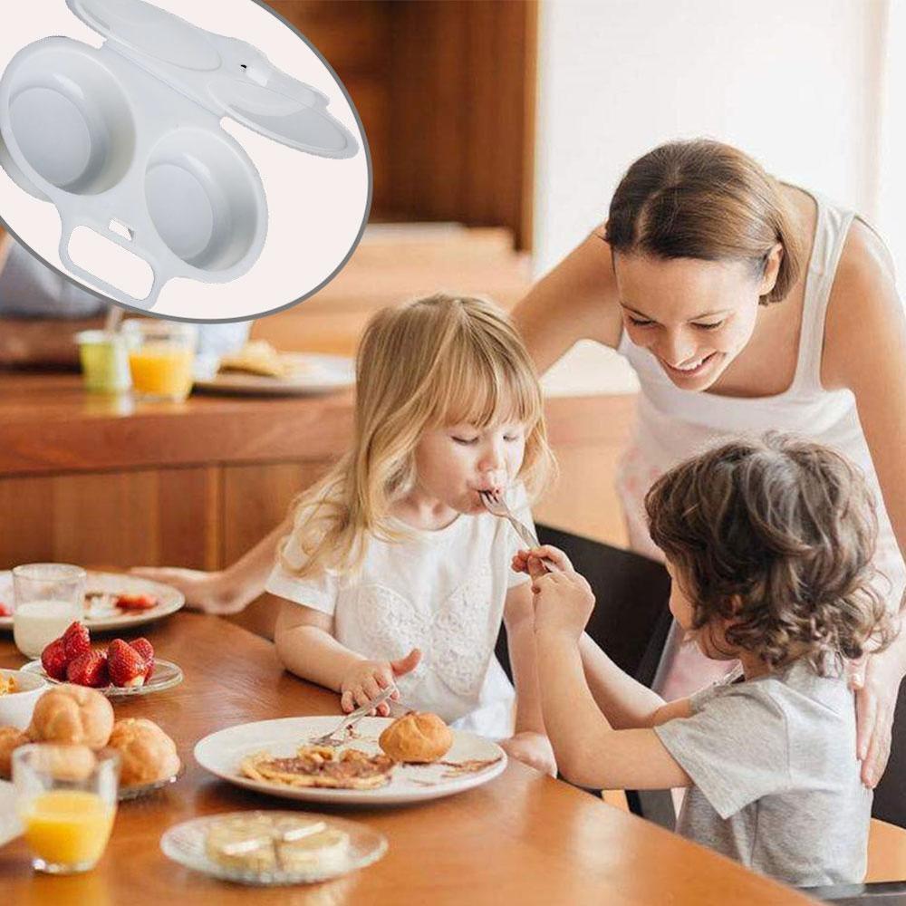 Cuiseur Omelette micro-ondes | Deux œufs, micro-ondes cuiseur Omelette poêle Microweavable cuiseur Omelette œufs vapeur boîte outils de cuisine