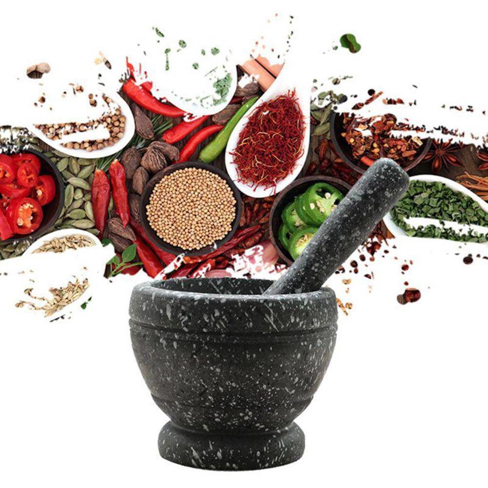 Hars Knoflook Stamper Stamper Grinder Houten Wit Grinder Mortel Slijpen Kom Knoflookpers Herb Peper Mengen Pot Keuken Tool