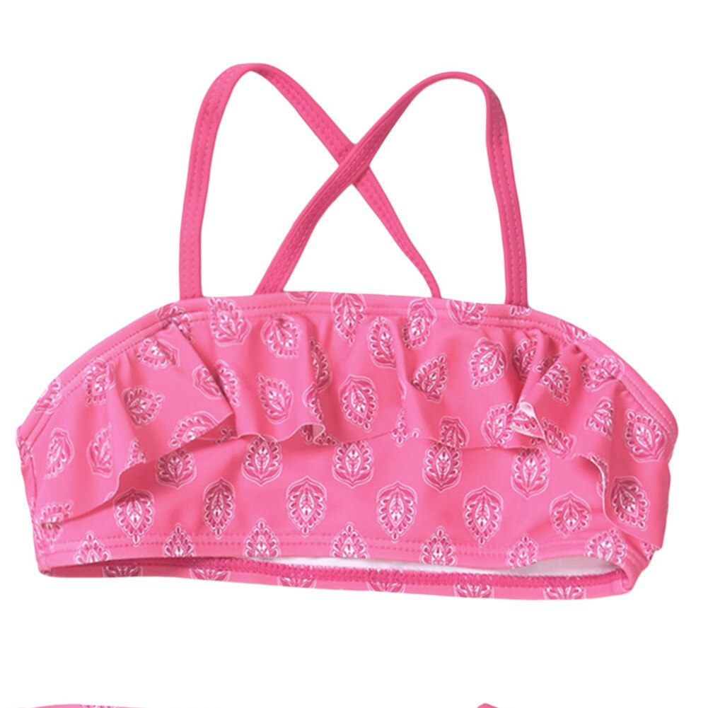 Children's Swimsuits Girls European and American Bikini Big Children's Swimsuits Printed Girls Split Swimsuits Tz410031