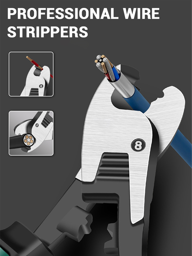 Electrician Cable Cutter, Manual Wire Cutting Pliers, Wire Breaking Pliers, Wire Pressing Pliers, Industrial Grade Cable Cutter