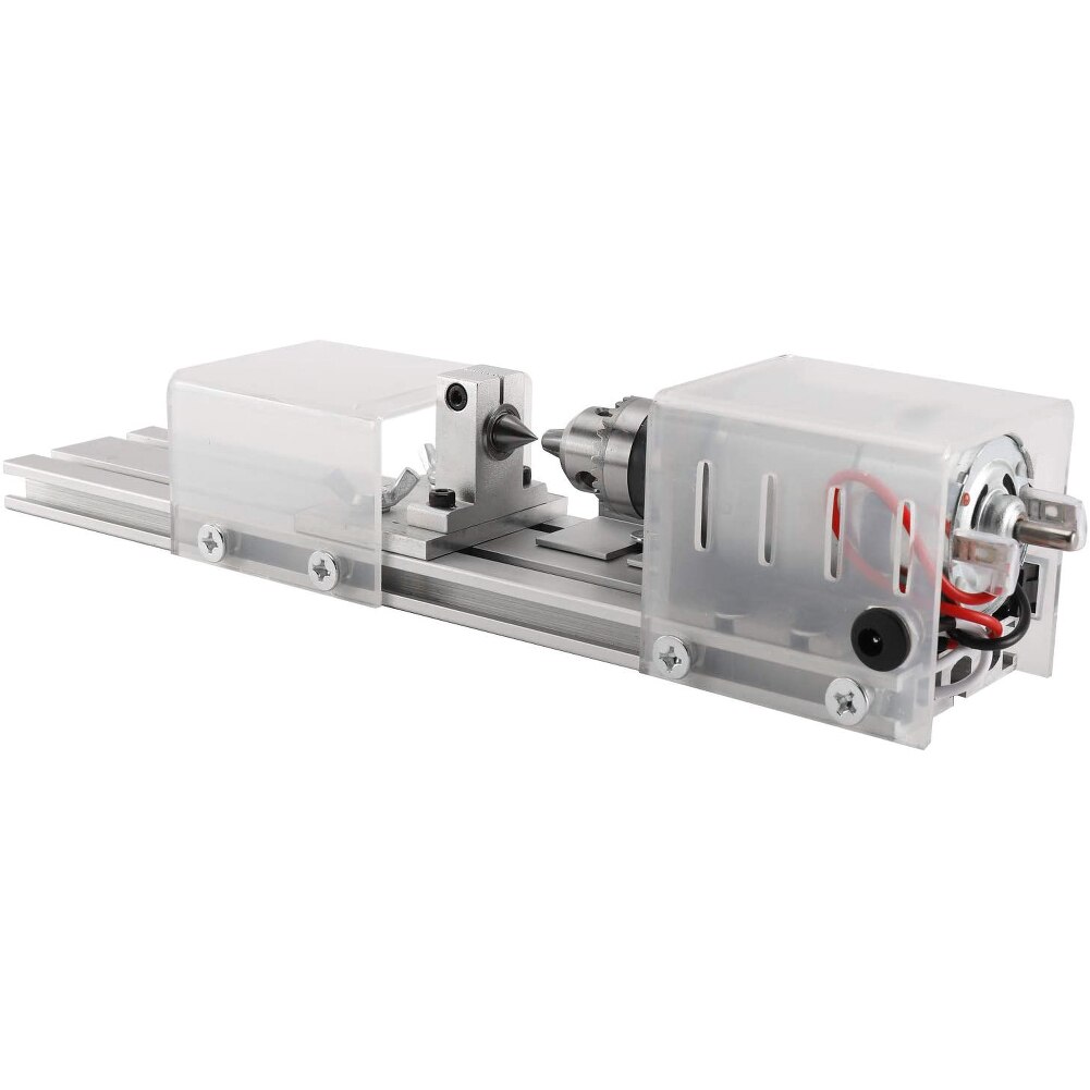 Mini Wood Lathe Machine Tools Lathe Standard Set DIY Woodworking Buddha Pearl Grinding Polishing Beads Drill Rotary Machine Tool