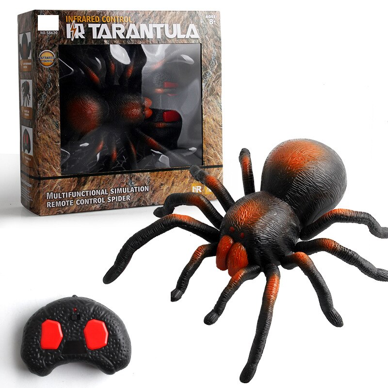 nfrared Remote Control Spider Animal Toy Prank Insects Joke Scary Trick Toys
