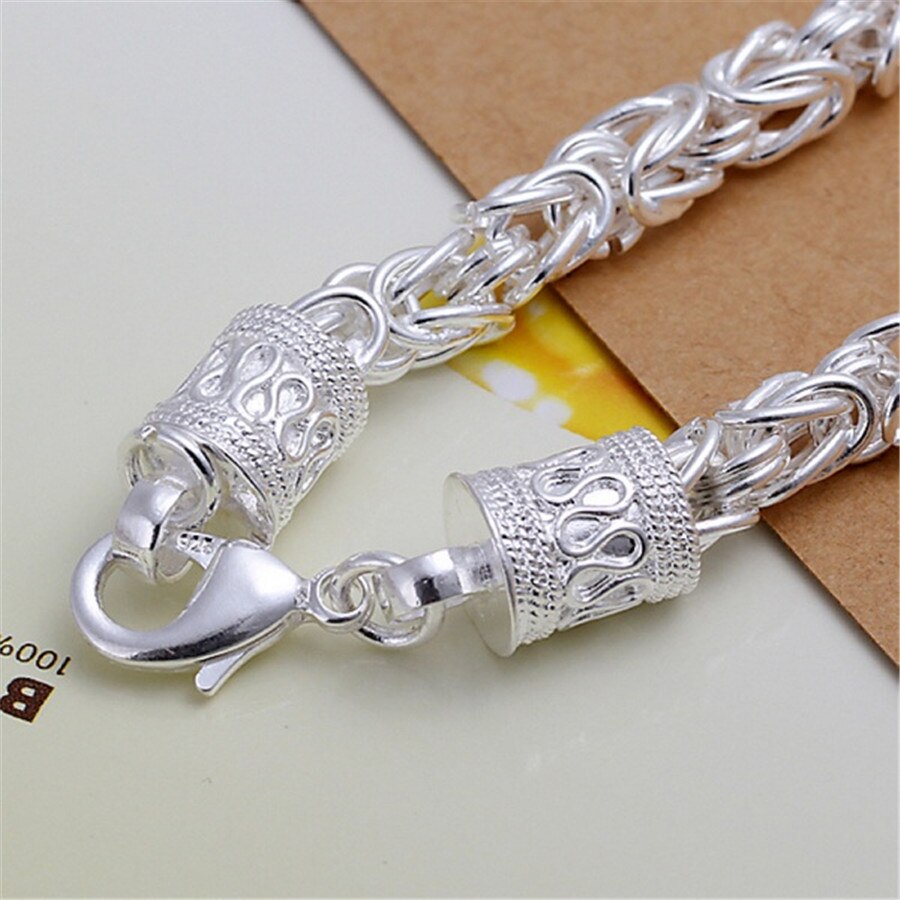 Schöne Elegante silber farbe charme Ziemlich Beliebt Armband Wunderschöne schmuck H096 preislich direkten