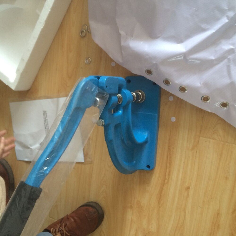 two sided eyelets grommet machine/eyelets machine
