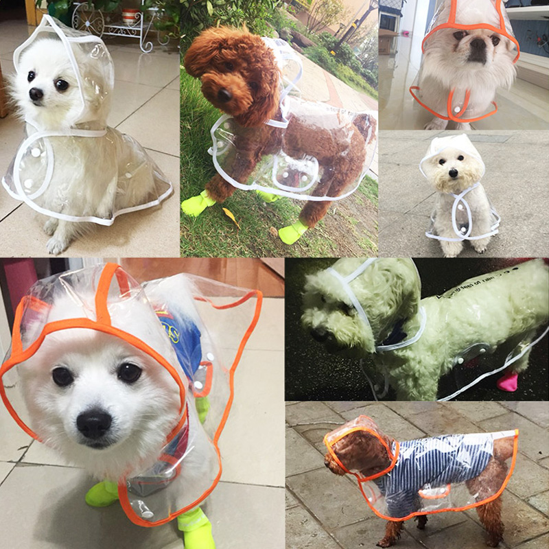 HEYPET PVC Dog Raincoat Transparent Jacket Jumpsui... – Vicedeal
