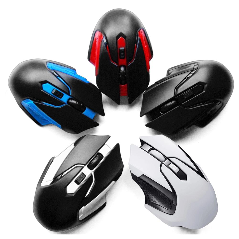 2.4GHz Wireless Optical Gaming Mouse 3-Speed 1600dpi Silent Flashing Wireless Mice USB Game Backlight Mouse For PC Laptop