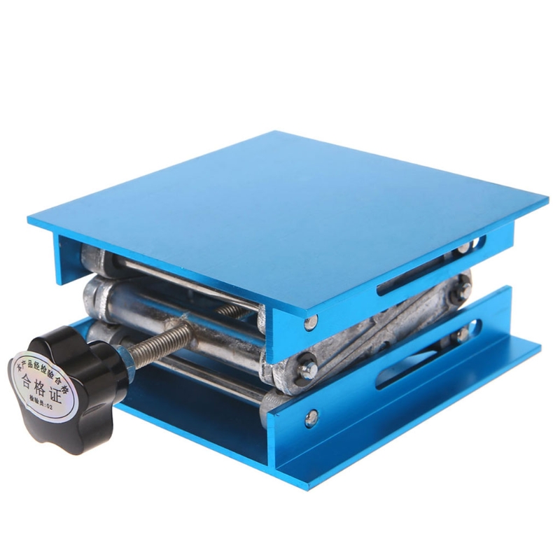 4 &quot;X 4&quot; Aluminium Router Lift Tafel Houtbewerking Graveren Lab Lifting Stand Rack