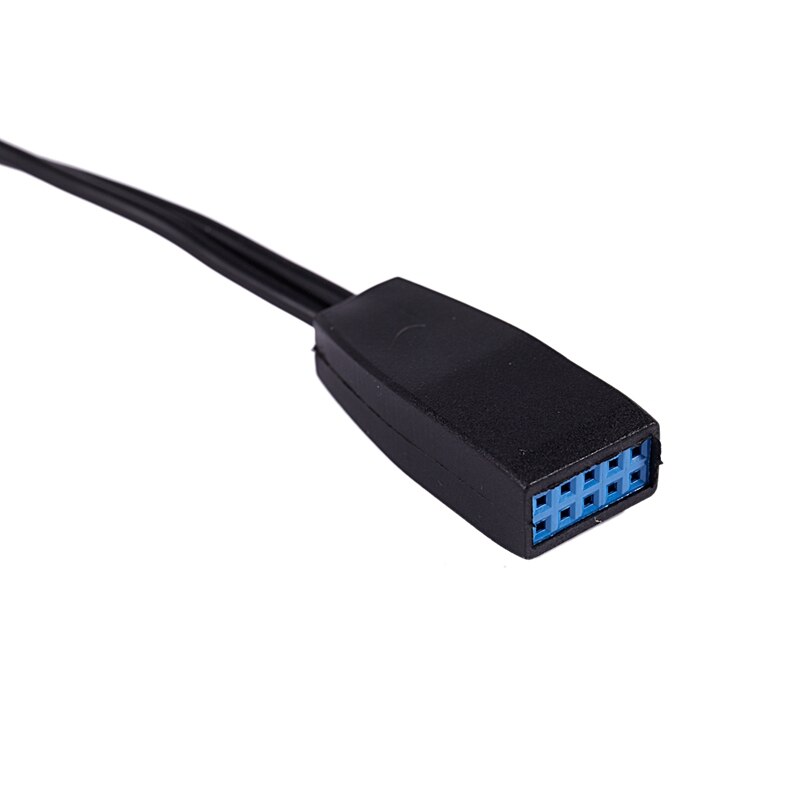 Adaptateur AUX Bluetooth 10 broches pour BMW E46, 2 pièces, Module Audio CD Business pour voiture
