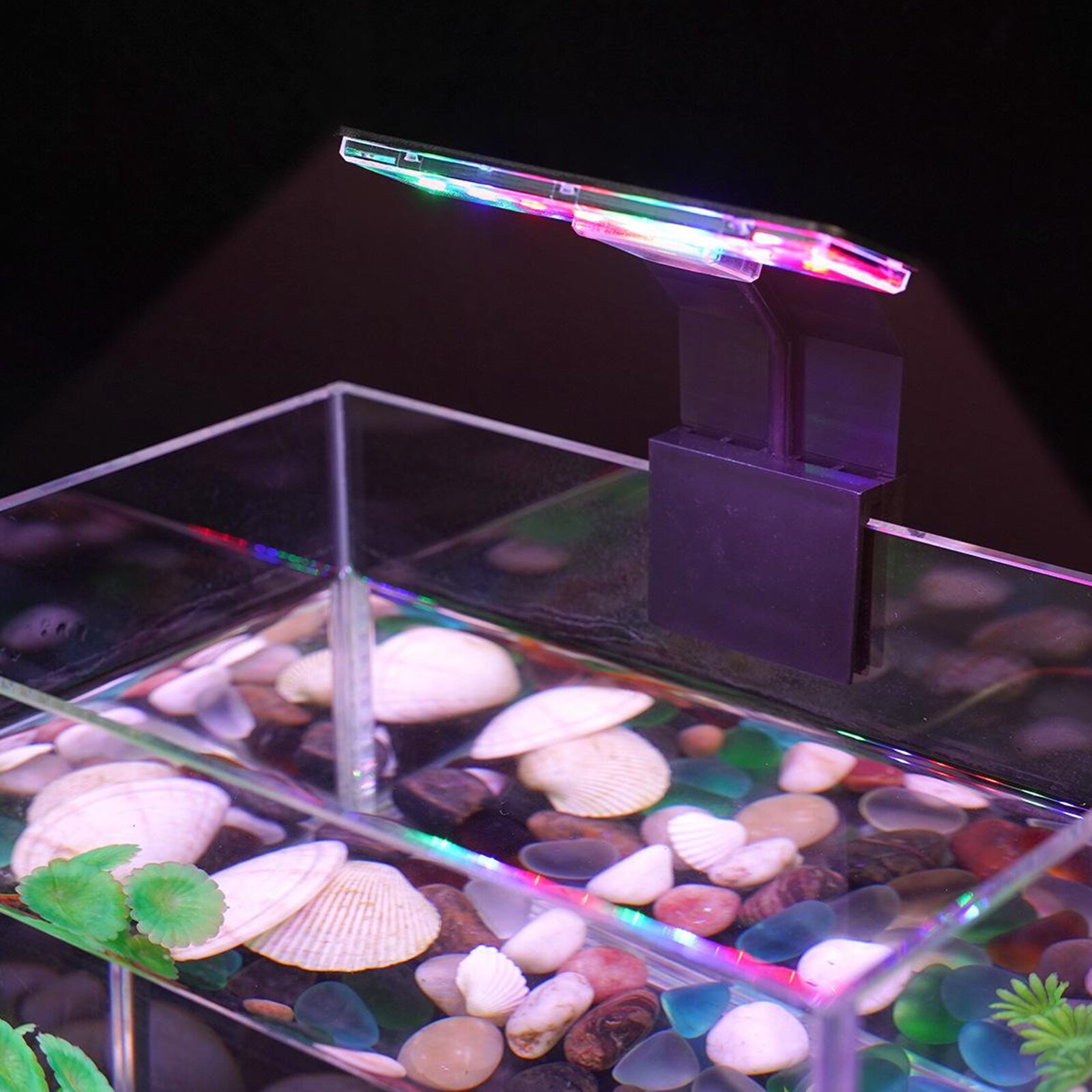 LED Aquarium Light Full Spectrums Fishing Tank Light Multi-Color 20l Aquarium Light Color Changing Small Turtle