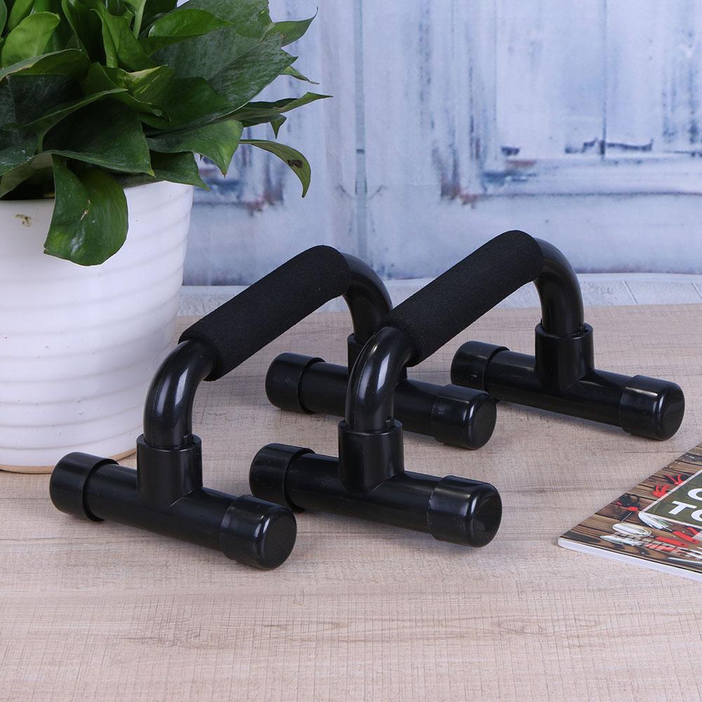 1 par empurrar para cima barra de suporte push up placa exercício treinamento peito barra esponja aperto da mão trainer equipamentos de fitness construção do corpo