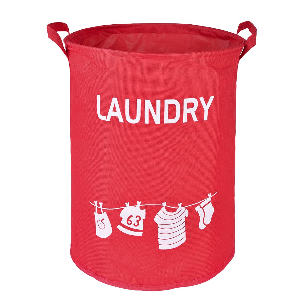 Folding Laundry Basket Round Storage Bin Bag Large Hamper Collapsible Clothes Toy Basket Bucket Organizer Large Capacity: 9