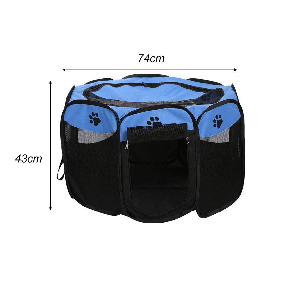 Pet Tent Portable Playpen Dog Portable Foldable Pet Playpen Pet Dog Playpen Tent Foldable Cat Cage Waterproof Dog Nest Kennel