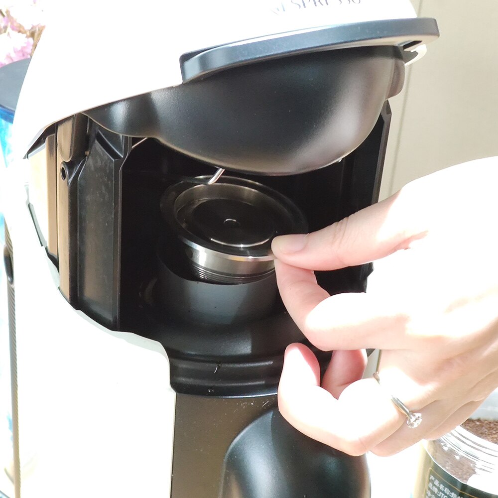 Påfyllbar kapsel nespresso vertuo pluss kapselpute rustfritt stål gjenbrukbar vertuoline kaffefilter nespresso liten kopp 70ml