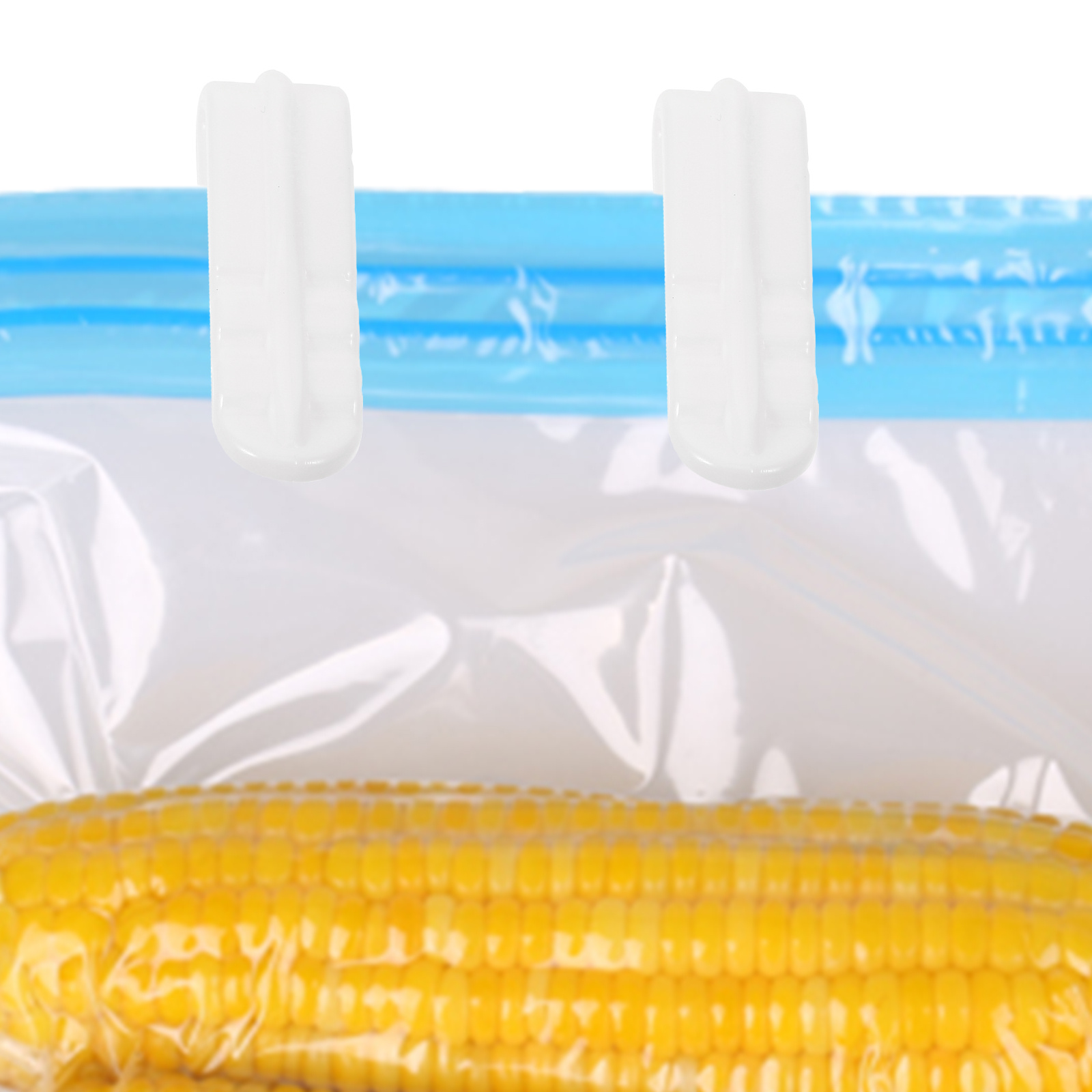 5Pcs Compression Bag Sealer Clips Reusable Vacuum Zipper for Long-Lasting Freshness Clothes Bedding Storage Food Preservation
