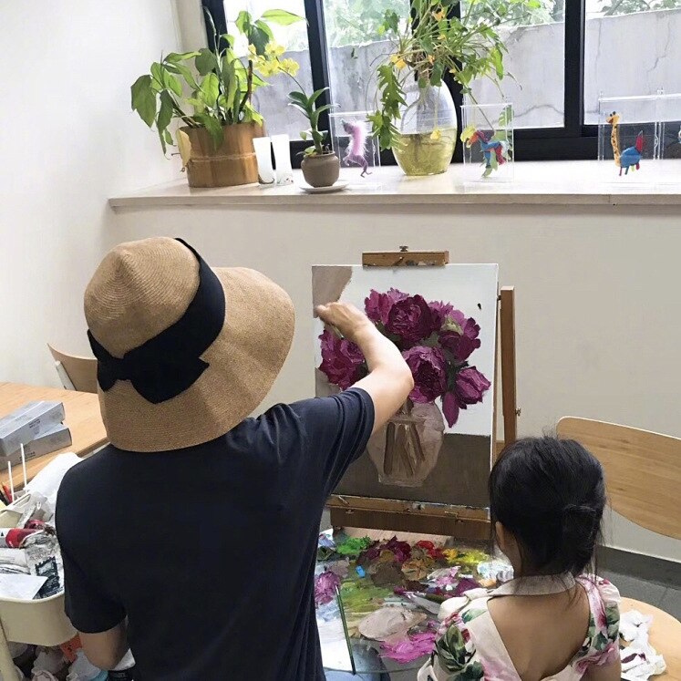 Koreaanse strohoed voor dames, all-match, strik, strandhoed, reishoed, opvouwbare zonnehoed, zomer