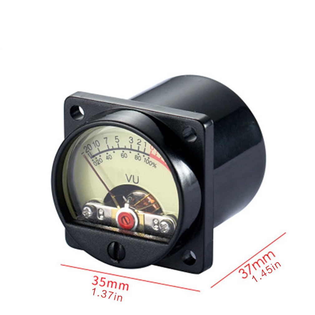 High-precision Audio Panel VU Meter Power Amplifier DB Sound Level Meter Header Recording Audio Level Amp Meter