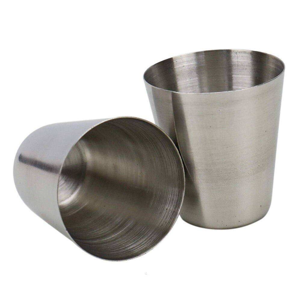 Hip Flask Set 7 Oz Portable Stainless Steel Liquor Set 2 Shot Glass+1Funnel+1Gift Box For Men/Women