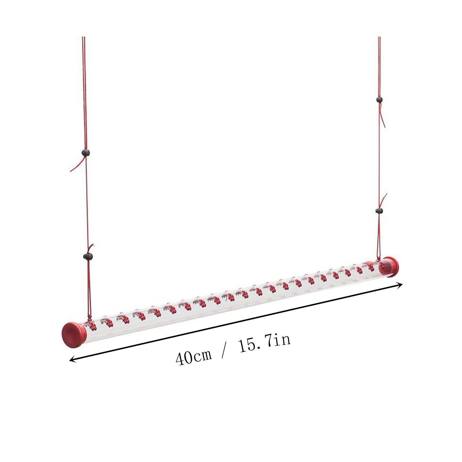 40Cm/50Cm Bob 'S Beste Hummingbird Feeder Met Gat Vogels Voeden Transparante Pijp Te Gebruiken Hogard anna 'S Beste Feeder # G35: A