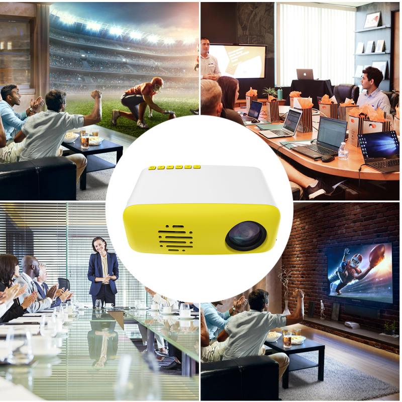 Uusin kannettava projektori mini 3d full  hd 4k 1080p led pieni kotiteatteri elokuvateatteri av usb hdmi video