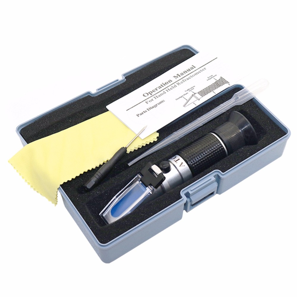 Hand Held Bee Gereedschappen Honing Refractometer 58-92% Suiker Inhoud Bijenteelt Refractometer Honing Concentratie Meter