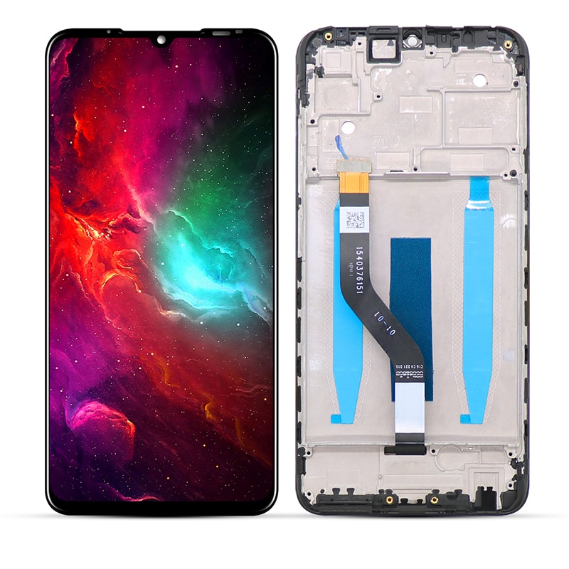 Originale 6.2 "LCD Per Meizu Nota 9 M923Q Display LCD Touch Screen Digitizer Vetro del Pannello Assembly + Frame