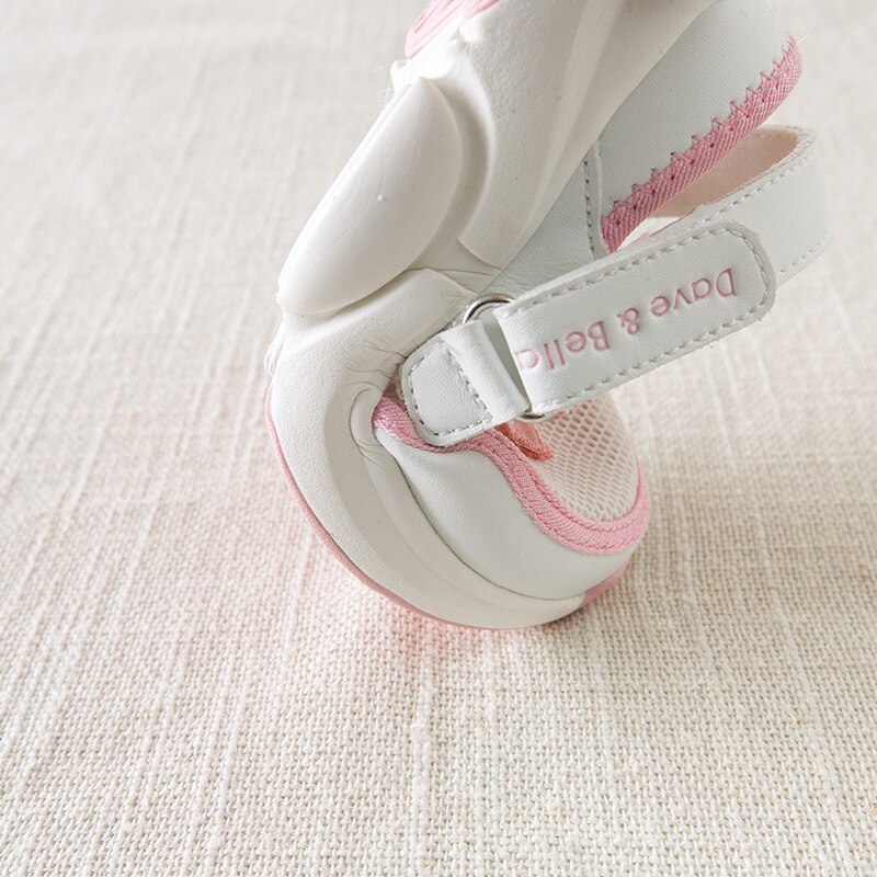 DB13759 dave bella baby girl summer sandals white butterfly sandals cute brand shoes baby sandals