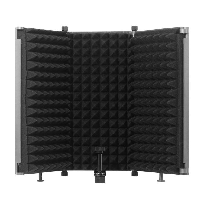 GloryStar Recording Microphone Wind Screen Board Sound-absorbing Cover Microphone Sound Insulation Screen Sound-proof Plate: Default Title